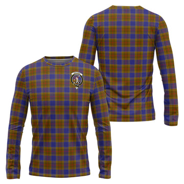 Balfour Tartan Long Sleeve T-Shirt with Family Crest