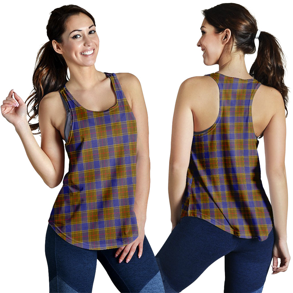 Balfour Modern Tartan Women Racerback Tanks - Tartanvibesclothing