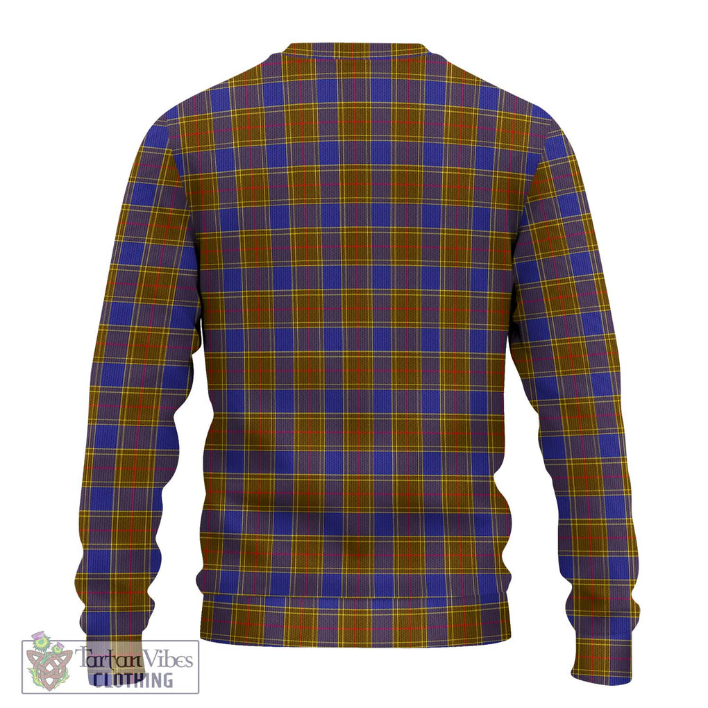 Balfour Tartan Knitted Sweater with Family Crest DNA In Me Style - Tartanvibesclothing Shop