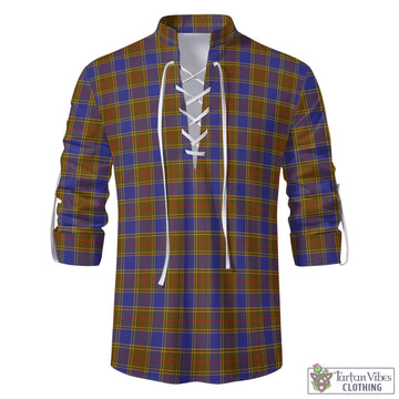 Balfour Tartan Men's Scottish Traditional Jacobite Ghillie Kilt Shirt