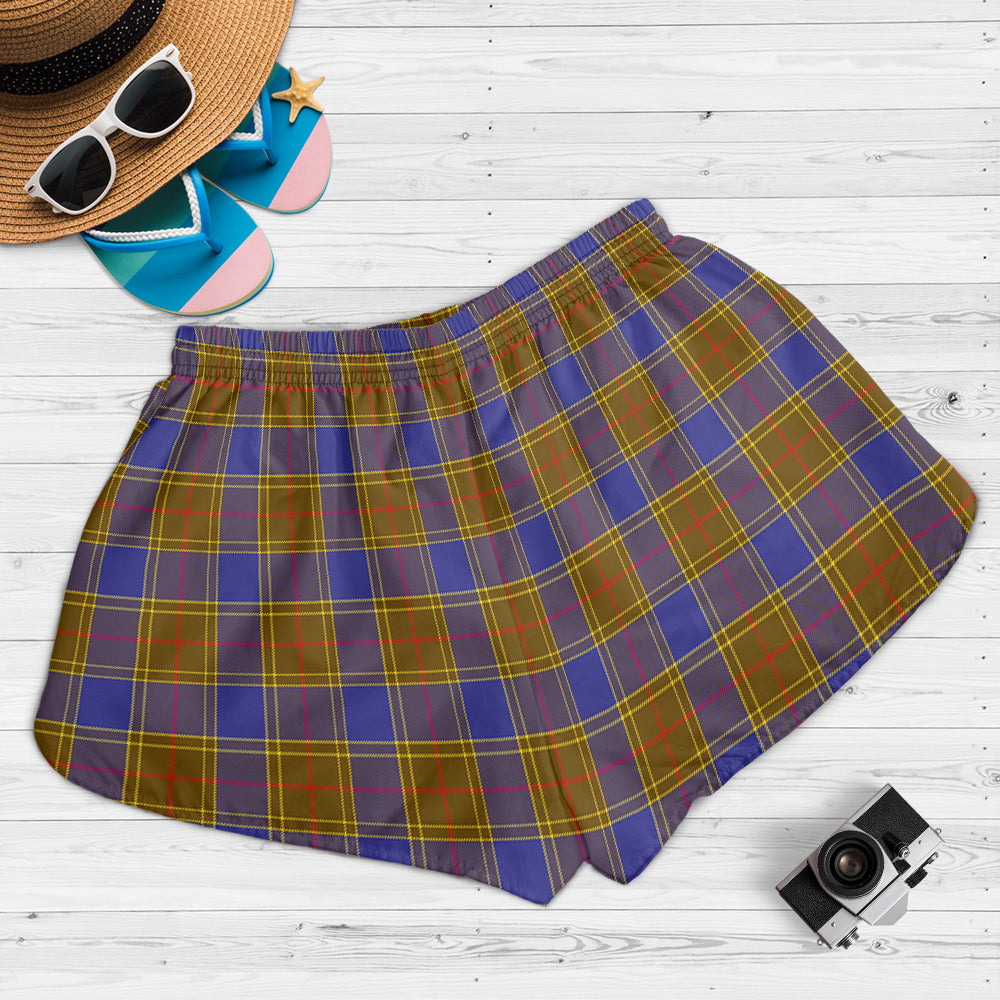 Balfour Modern Tartan Womens Shorts - Tartanvibesclothing