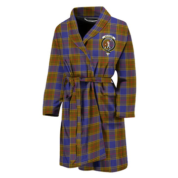 Balfour Tartan Bathrobe with Family Crest