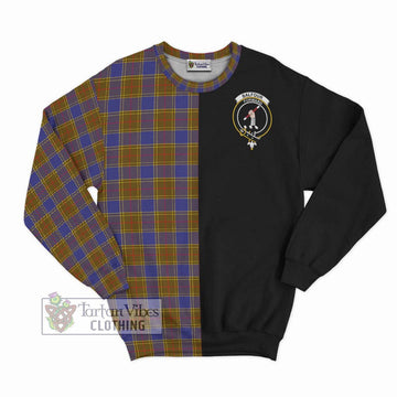 Balfour Tartan Sweatshirt with Family Crest and Half Of Me Style