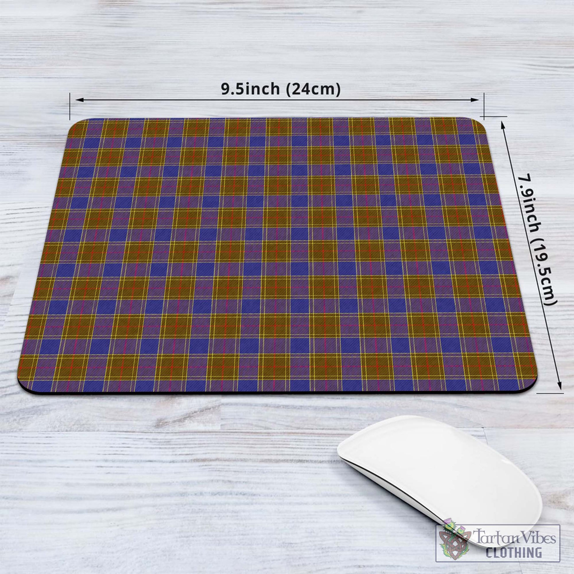 Tartan Vibes Clothing Balfour Modern Tartan Mouse Pad