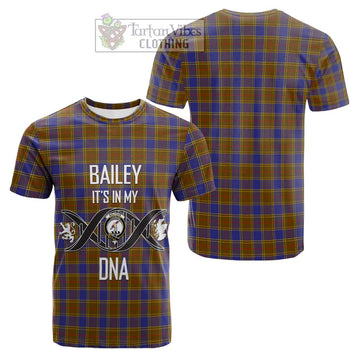 Balfour Tartan Cotton T-shirt with Family Crest DNA In Me Style