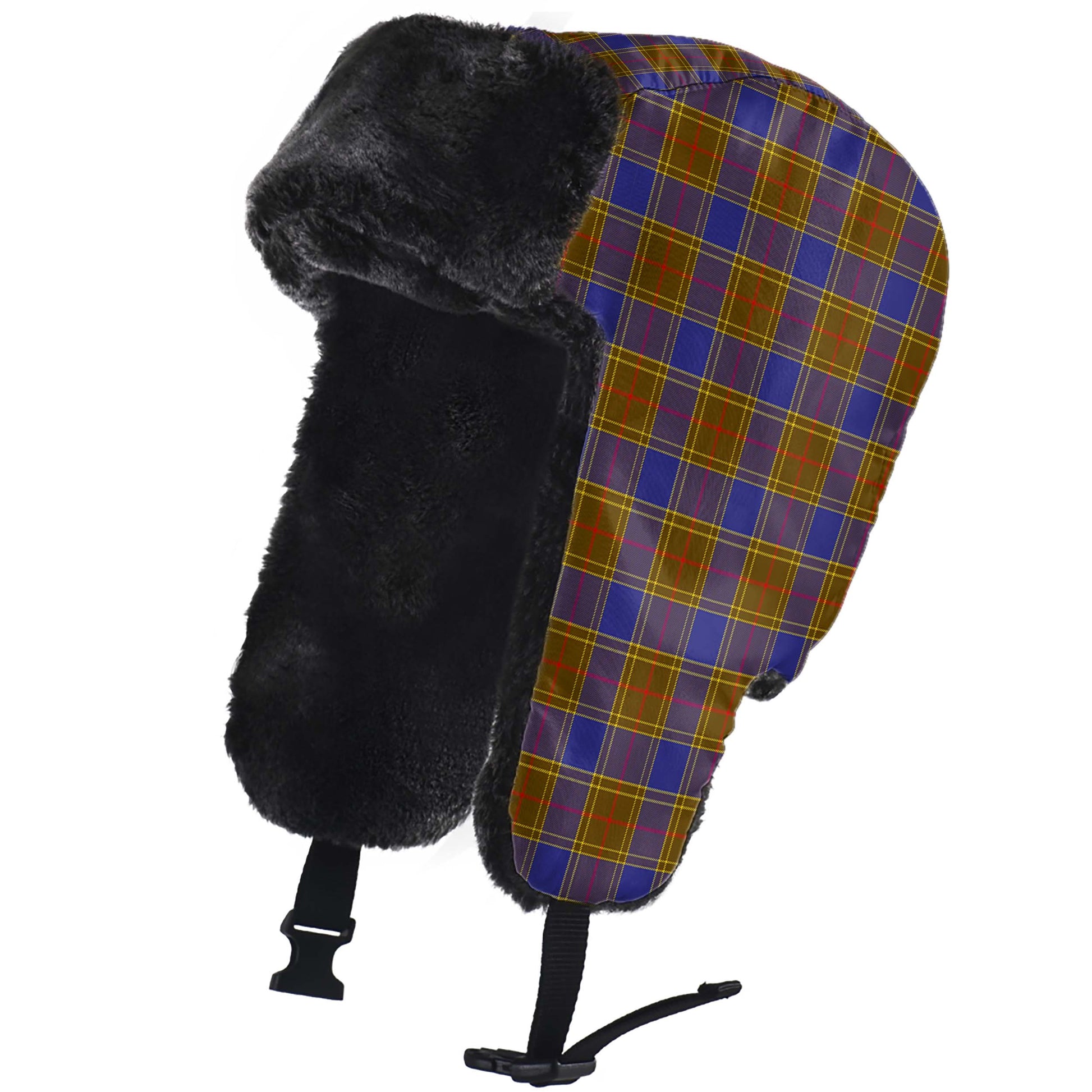 Balfour Modern Tartan Winter Trapper Hat - Tartanvibesclothing