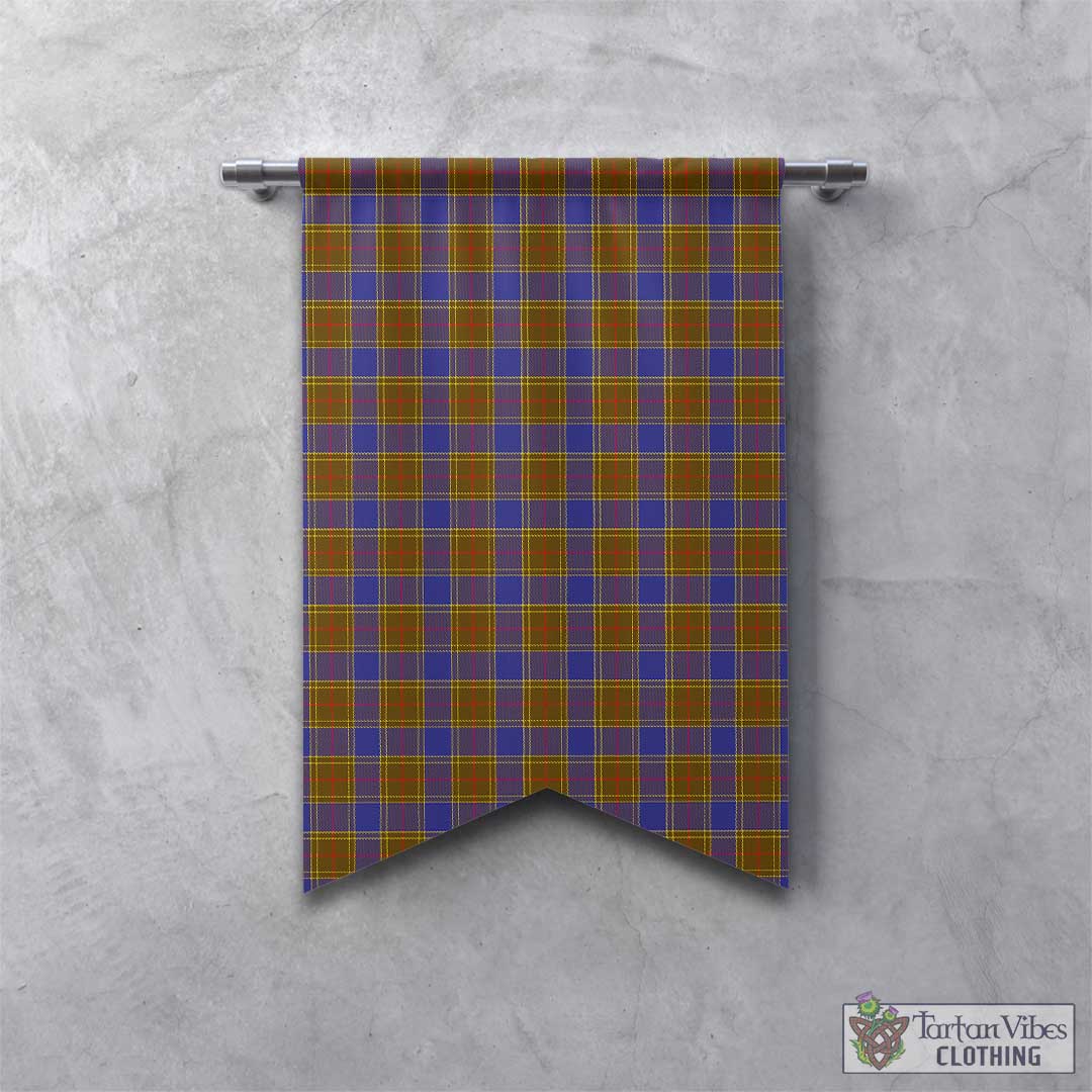 Tartan Vibes Clothing Balfour Modern Tartan Gonfalon, Tartan Banner