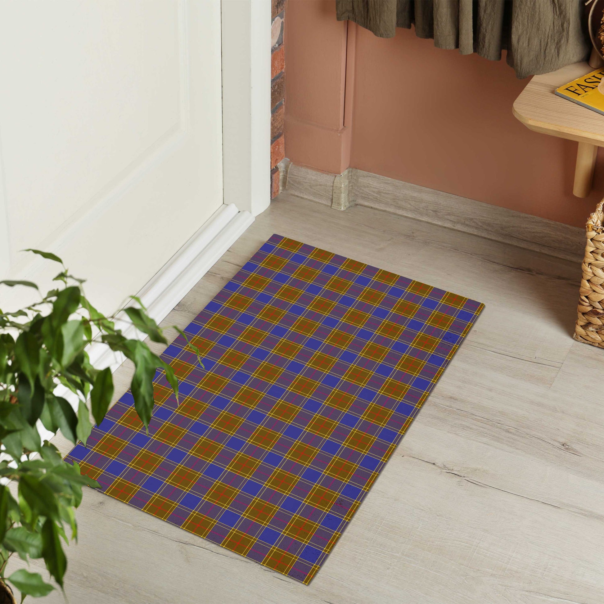 Balfour Modern Tartan Door Mat - Tartanvibesclothing