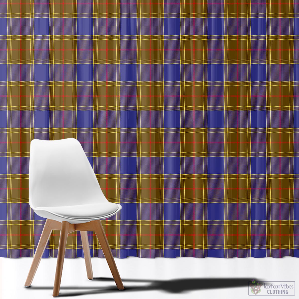 Balfour Modern Tartan Window Curtain