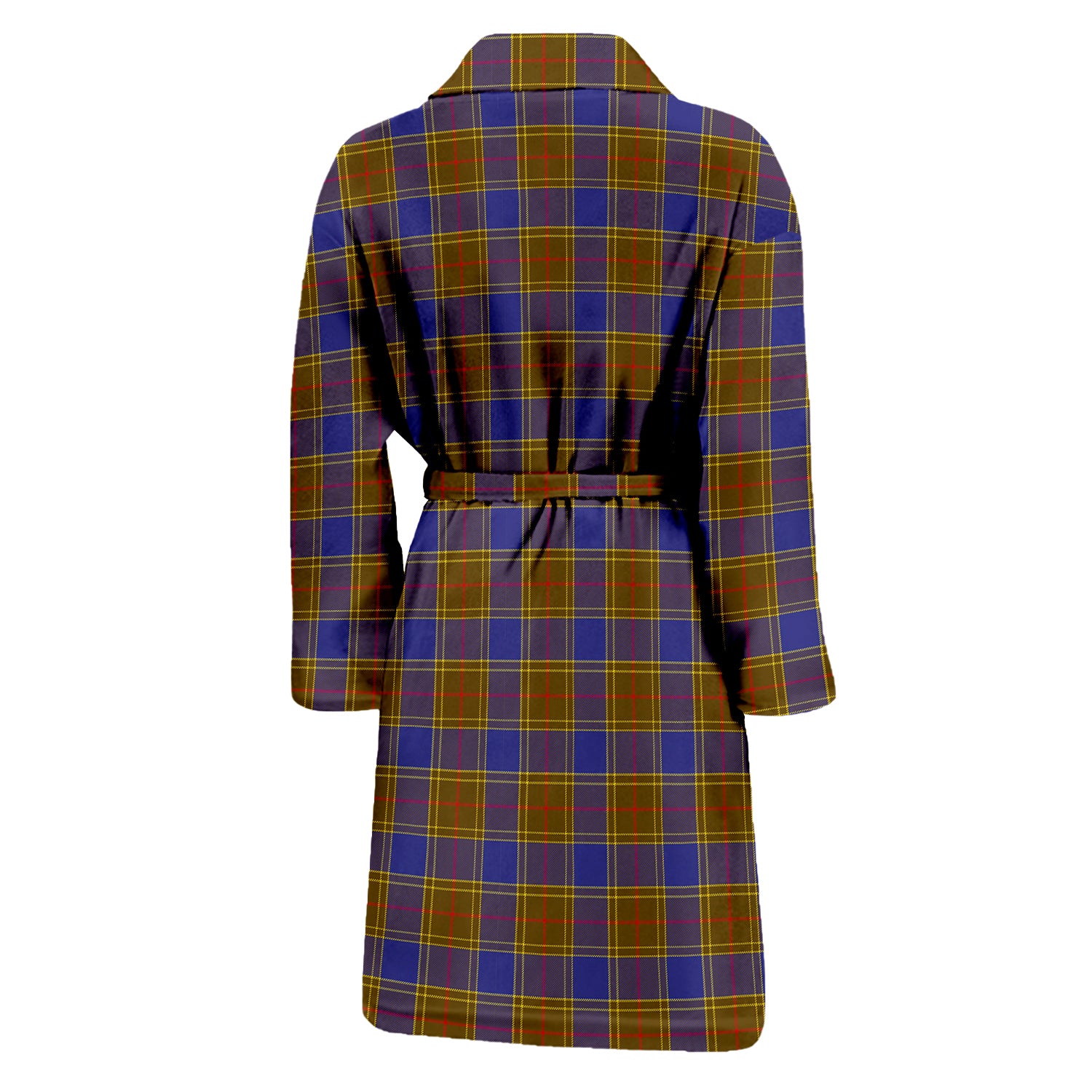 Balfour Tartan Bathrobe with Family Crest - Tartan Vibes Clothing