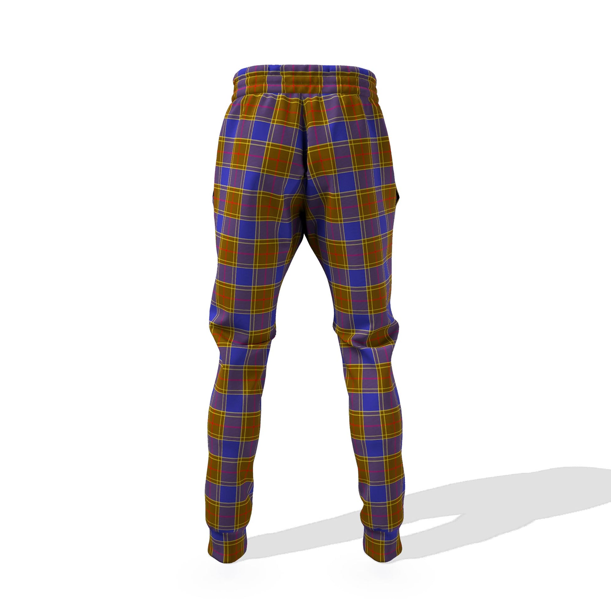 Balfour Tartan Joggers Pants with Family Crest 6XL - Tartan Vibes Clothing