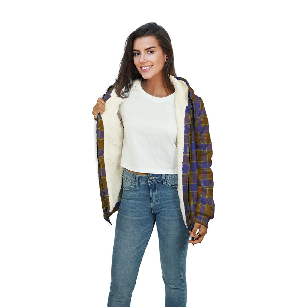 Balfour Modern Tartan Sherpa Hoodie - Tartanvibesclothing