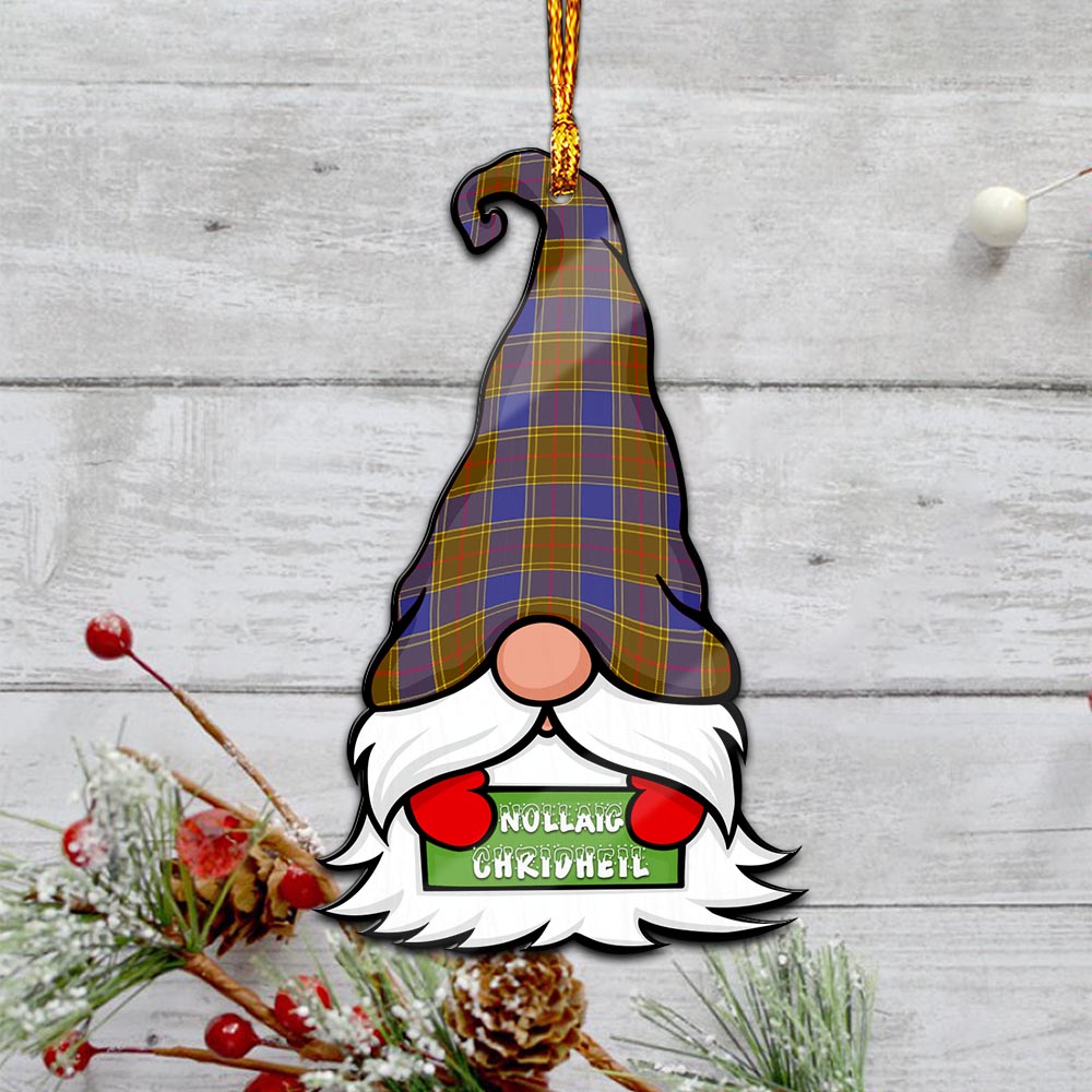 Balfour Gnome Christmas Ornament with His Tartan Christmas Hat - Tartan Vibes Clothing