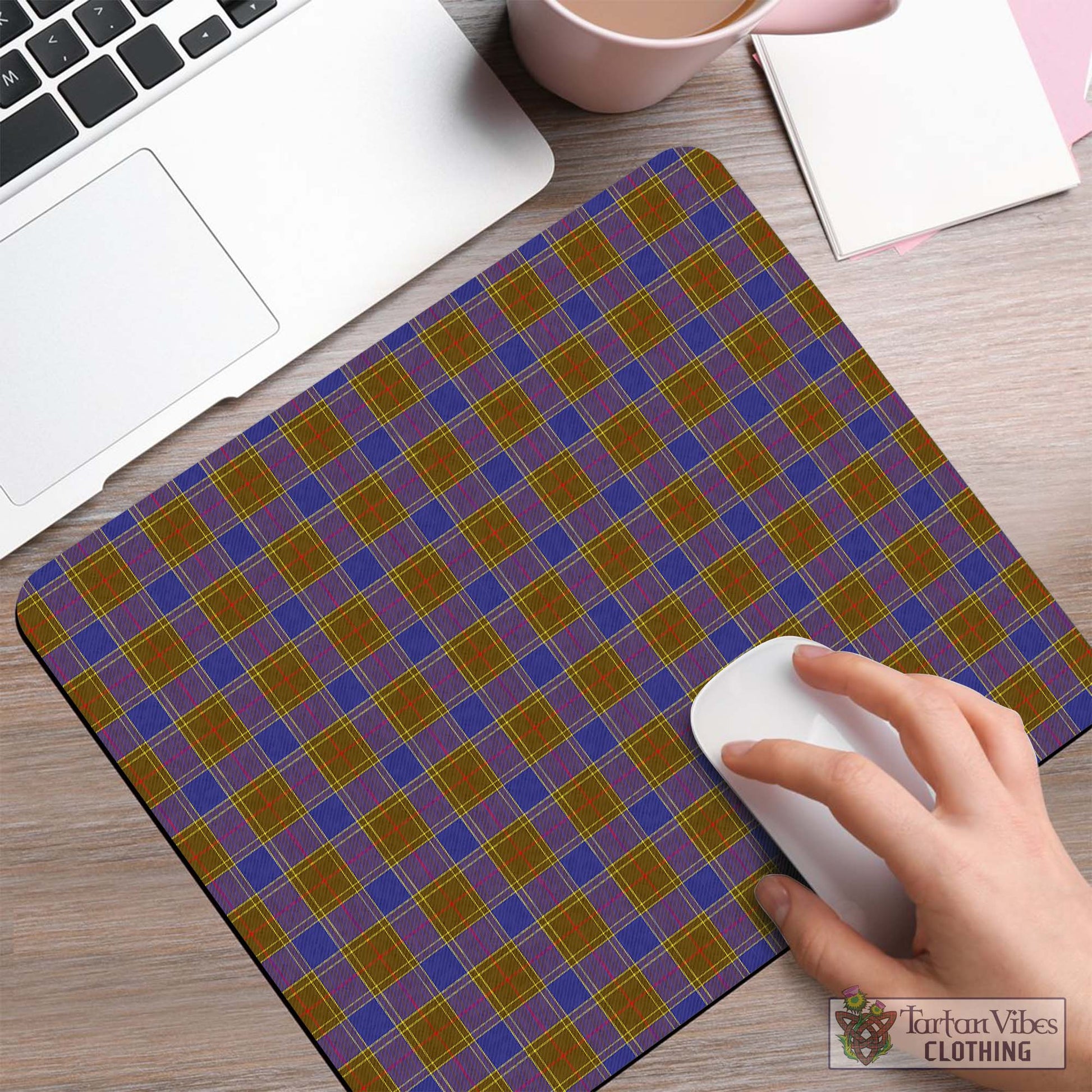 Tartan Vibes Clothing Balfour Modern Tartan Mouse Pad