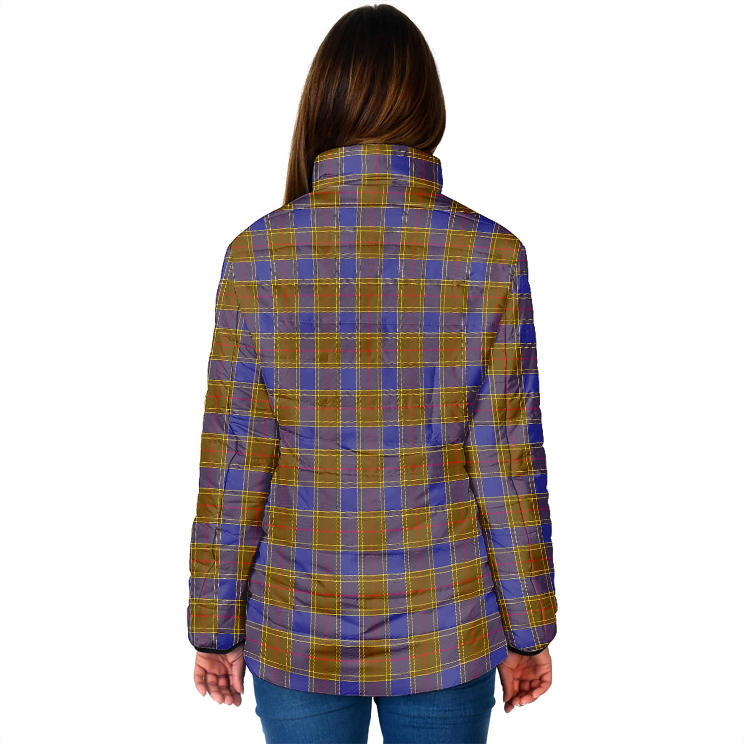 Balfour Tartan Padded Jacket - Tartan Vibes Clothing