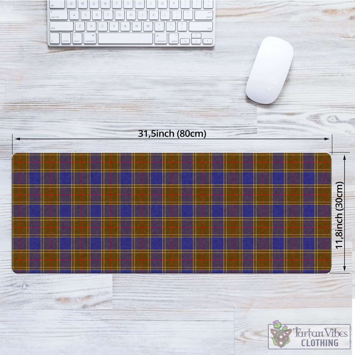 Tartan Vibes Clothing Balfour Modern Tartan Mouse Pad