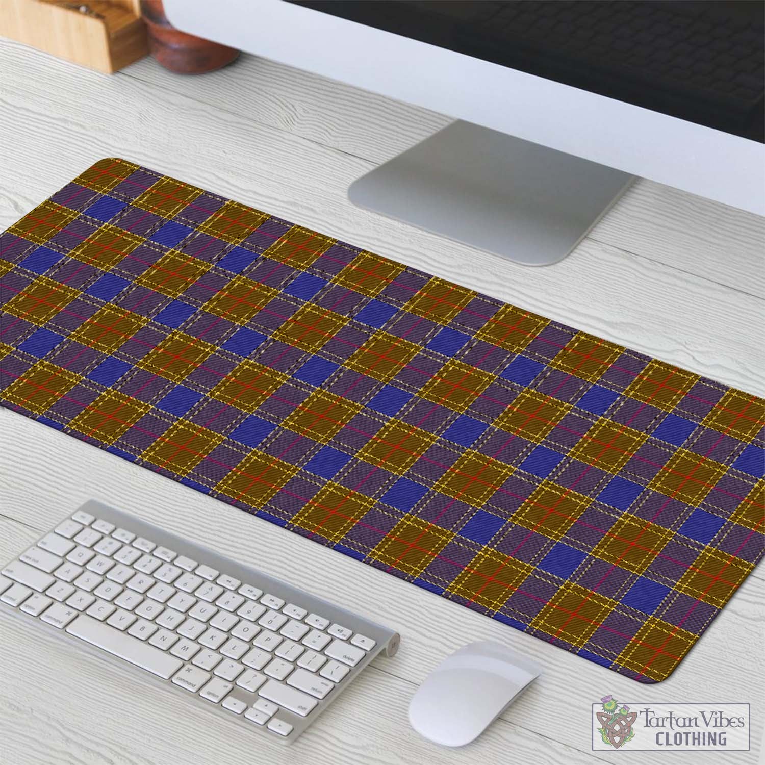 Tartan Vibes Clothing Balfour Modern Tartan Mouse Pad