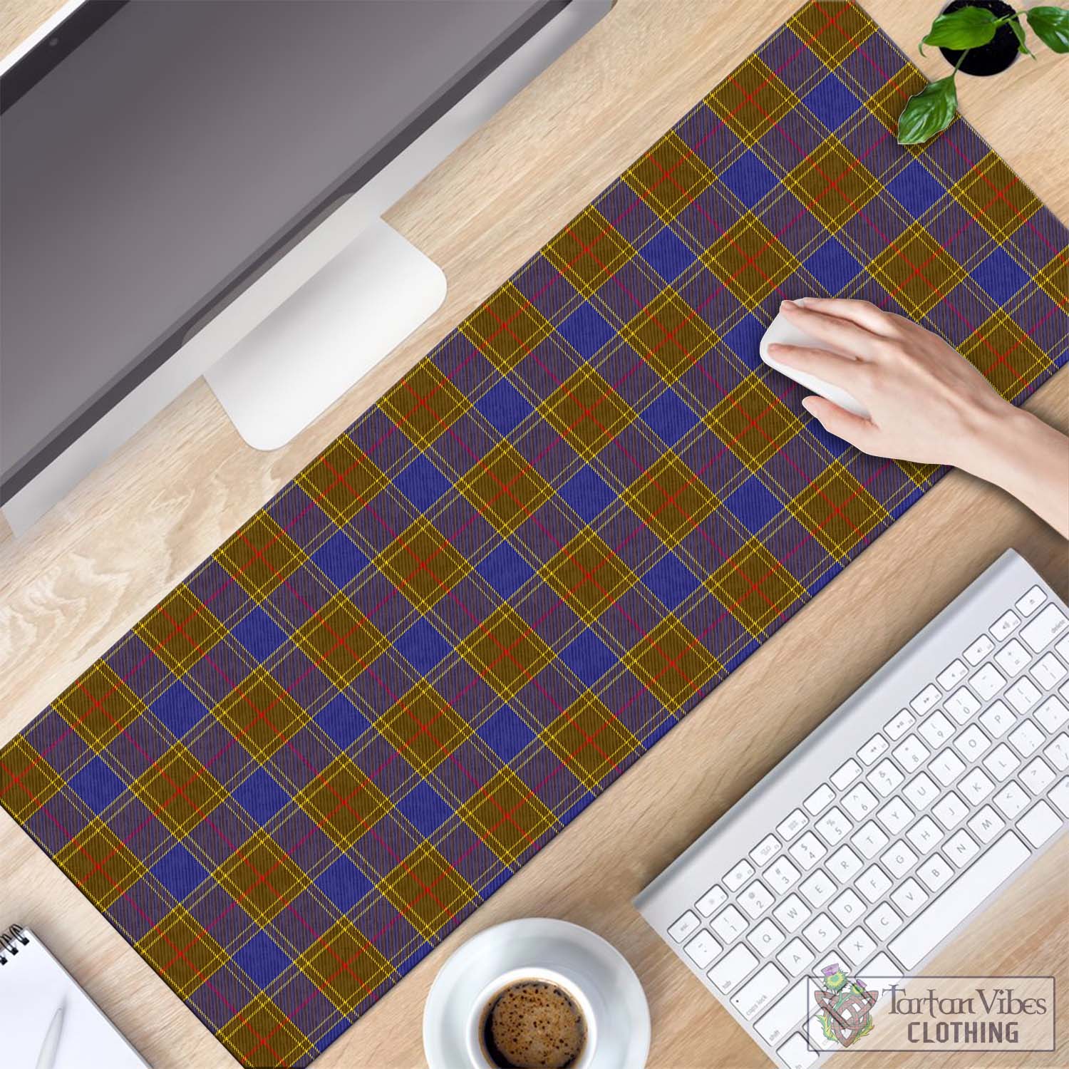 Tartan Vibes Clothing Balfour Modern Tartan Mouse Pad