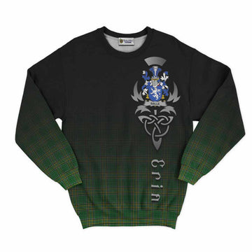Balle Irish Clan Sweatshirt with Coat of Arms Erin Go Bragh Celtic Inspired Unisex - Tartan Vibes Clothing