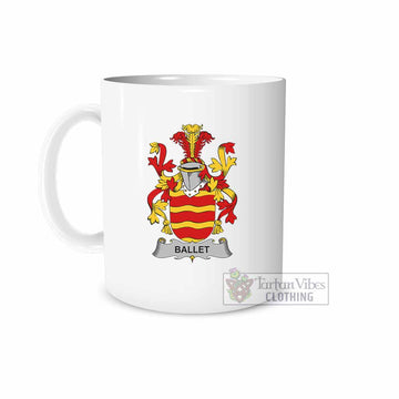 Ballet Irish Clan Coat of Arms Ceramic Mug