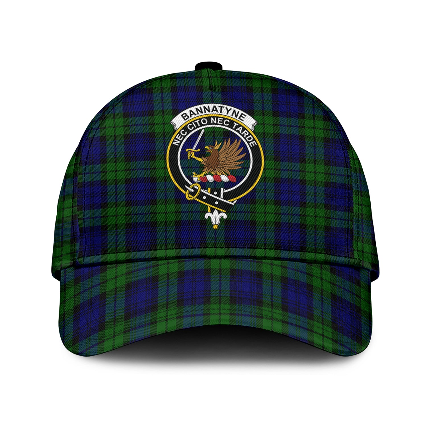 Bannatyne Tartan Classic Cap with Family Crest Classic Cap Universal Fit - Tartan Vibes Clothing