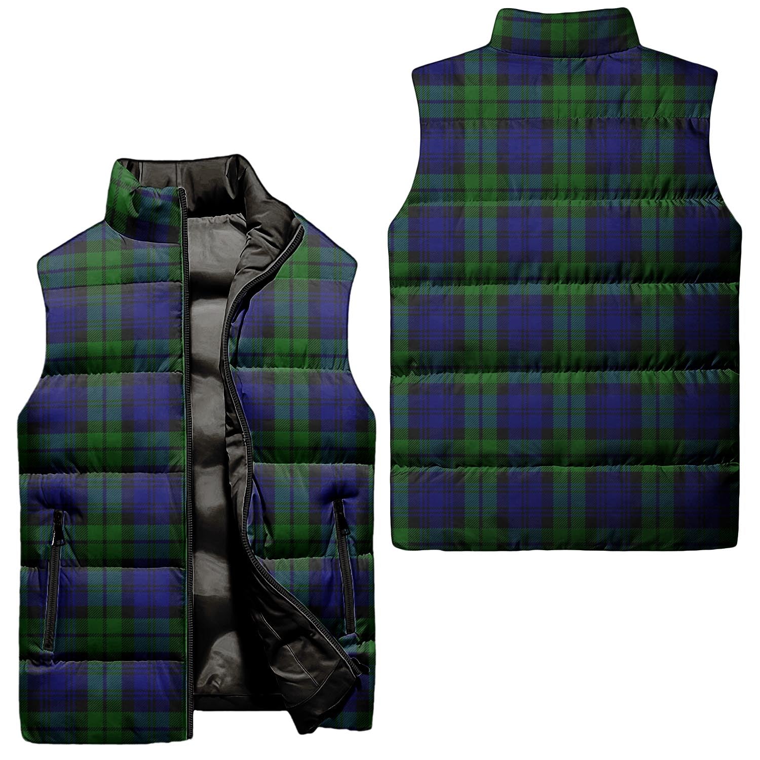 Bannatyne Tartan Sleeveless Puffer Jacket Unisex - Tartanvibesclothing