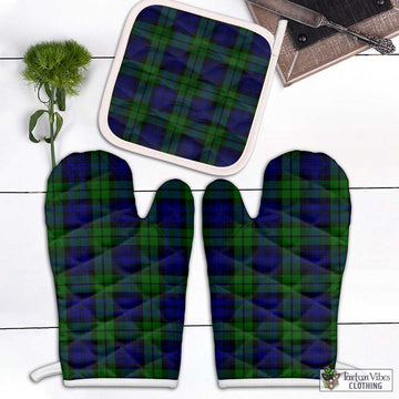 Bannatyne Tartan Combo Oven Mitt & Pot-Holder White - Tartan Vibes Clothing