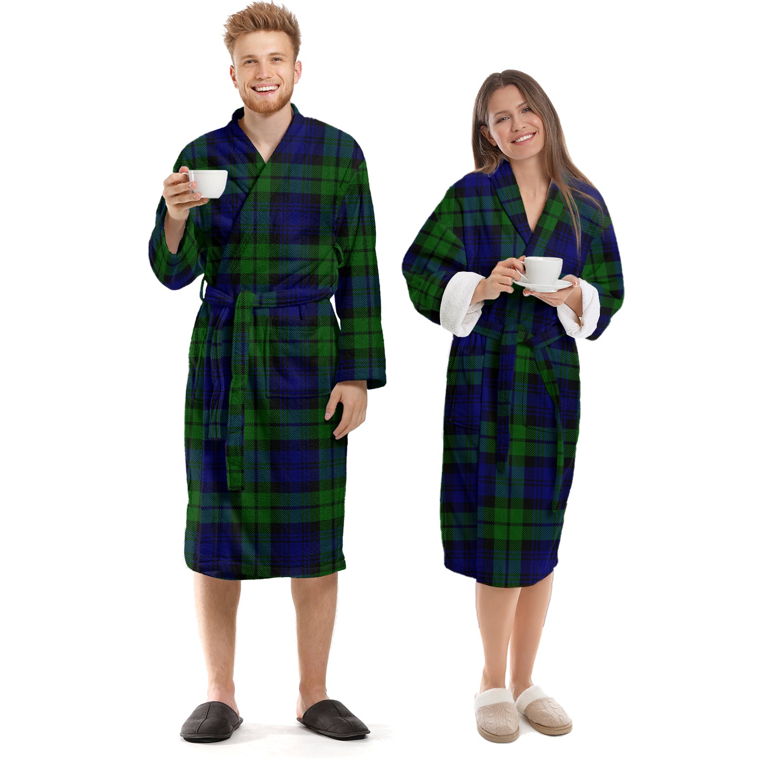 Bannatyne Tartan Bathrobe Unisex S - Tartan Vibes Clothing