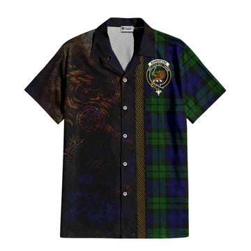 Bannatyne Tartan Family Crest Hawaiian Shirt Alba Gu Brath Be Brave Lion Ancient Style Kid - Tartan Vibes Clothing