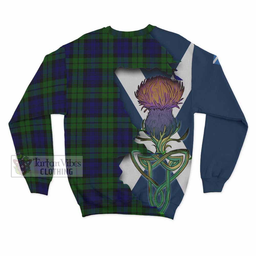 Bannatyne Tartan Family Crest Sweatshirt Scottish Thistle Celtic Inspired - Tartan Vibes Clothing