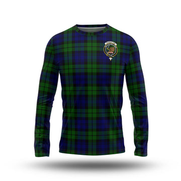 Bannatyne Tartan Long Sleeve T-Shirt with Family Crest - Tartan Vibes Clothing