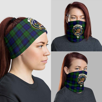 Bannatyne Tartan Neck Gaiters, Tartan Bandanas, Tartan Head Band with Family Crest