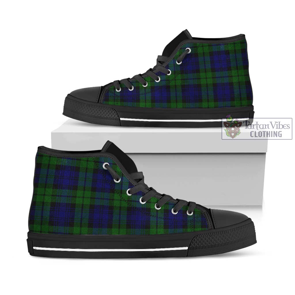 Tartan Vibes Clothing Bannatyne Tartan High Top Shoes