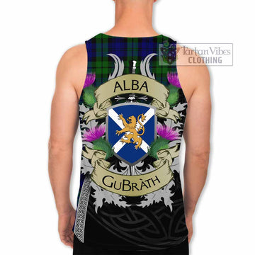Bannatyne Tartan Family Crest Men's Tank Top Lion Rampant Royal Thistle Shield Celtic Inspired - Tartan Vibes Clothing