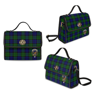 Bannatyne Tartan Waterproof Canvas Bag with Family Crest