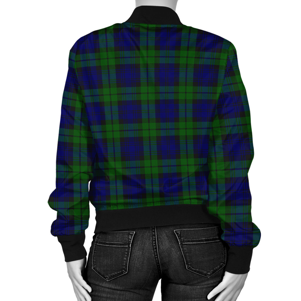 Bannatyne Tartan Bomber Jacket with Family Crest - Tartanvibesclothing