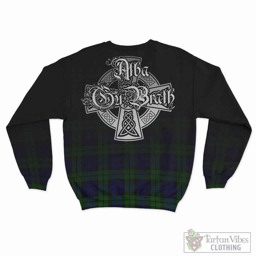 Bannatyne Tartan Sweatshirt Featuring Alba Gu Brath Family Crest Celtic Inspired - Tartan Vibes Clothing