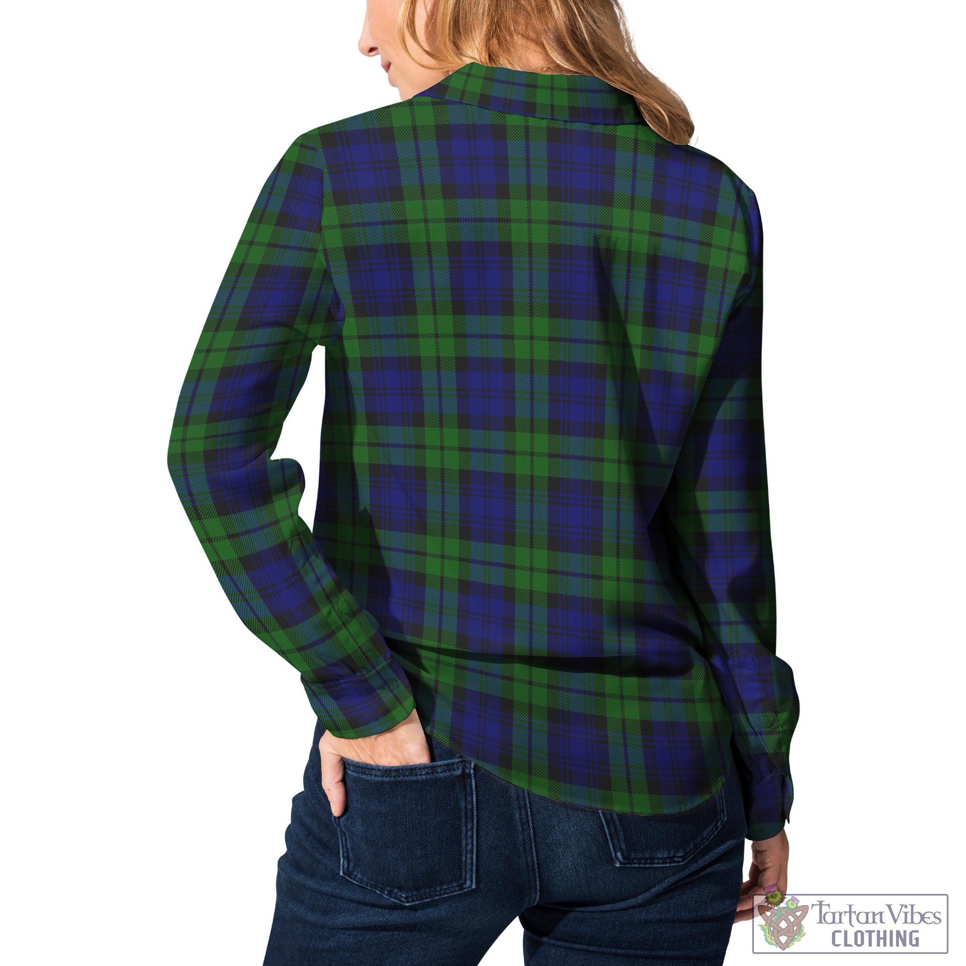 Tartan Vibes Clothing Bannatyne Tartan Womens Casual Shirt with Family Crest