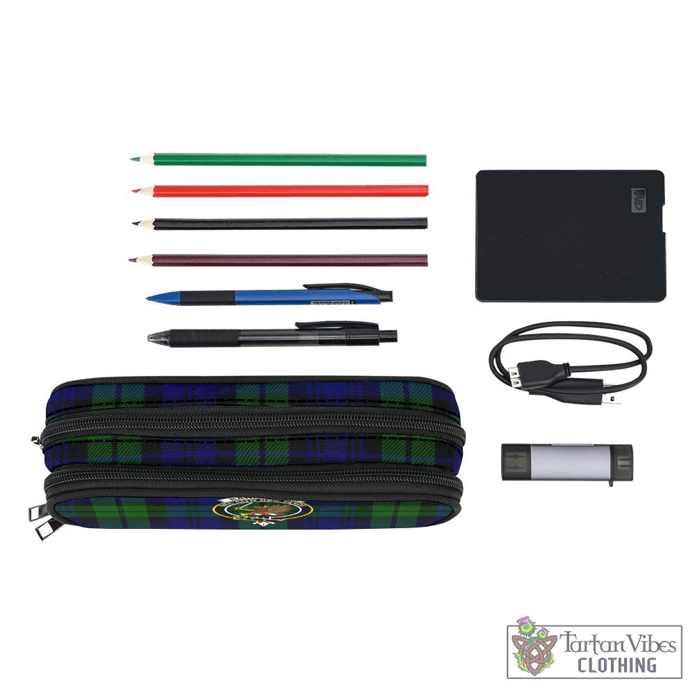 Bannatyne Tartan Pen and Pencil Case with Family Crest - Tartan Vibes Clothing