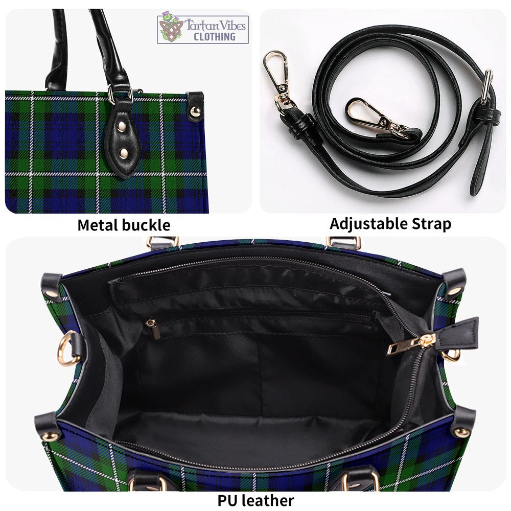 Tartan Vibes Clothing Bannerman Tartan Luxury Leather Handbags