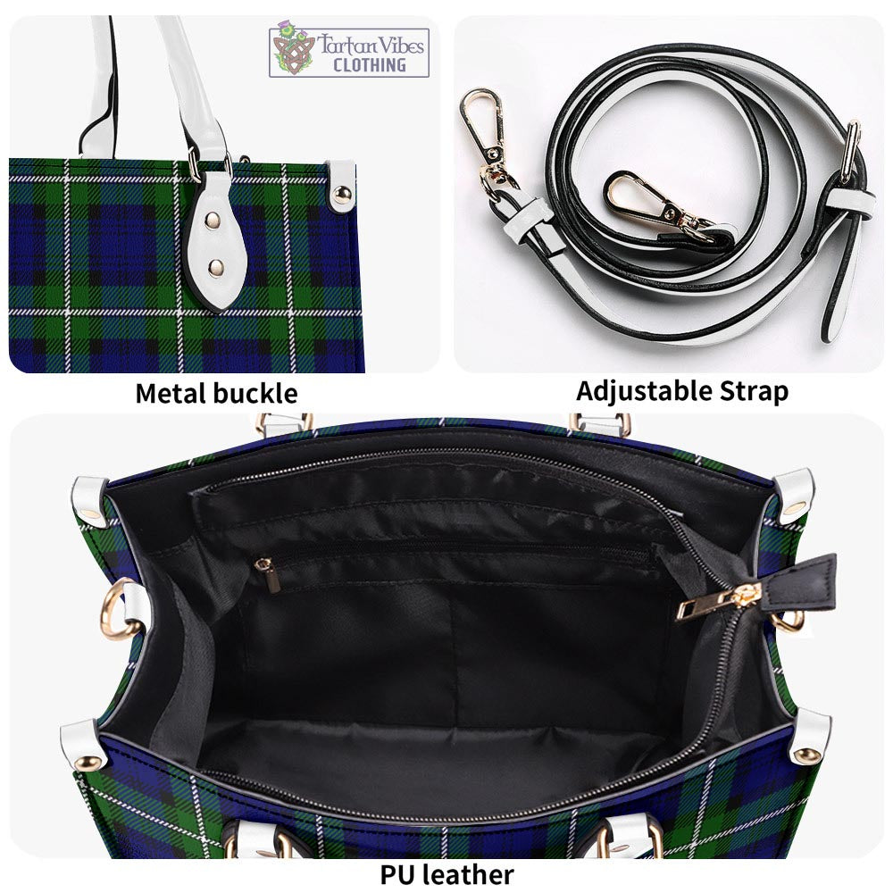 Tartan Vibes Clothing Bannerman Tartan Luxury Leather Handbags