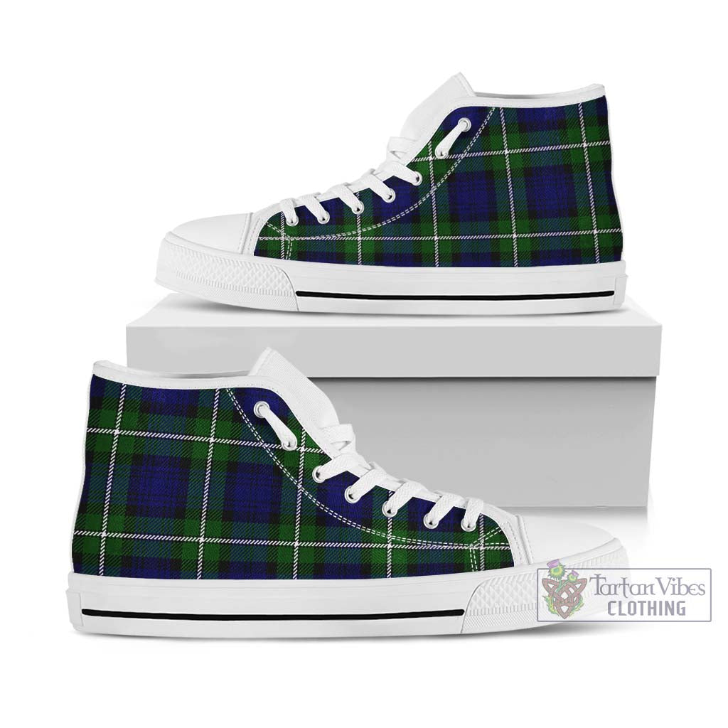 Tartan Vibes Clothing Bannerman Tartan High Top Shoes