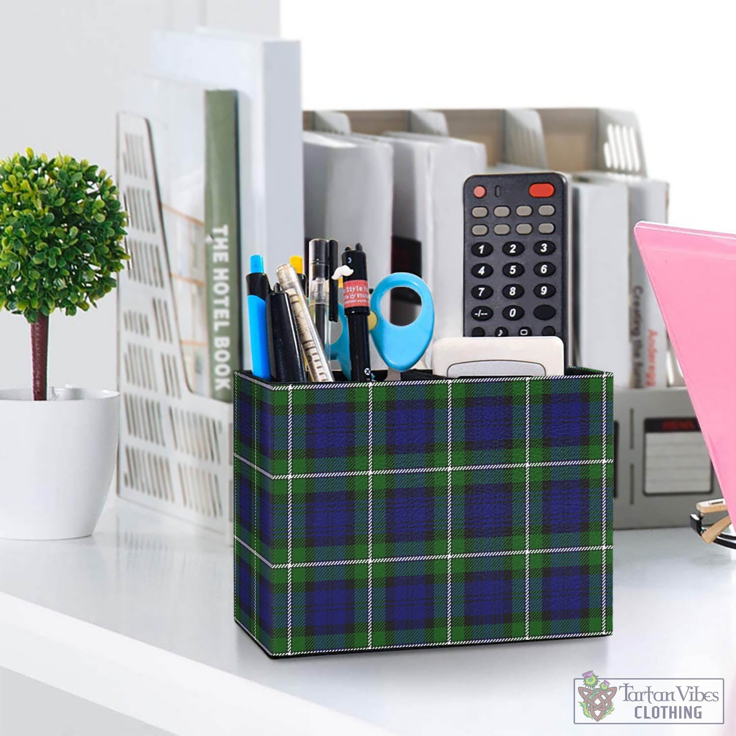 Tartan Vibes Clothing Bannerman Tartan Pen Holder