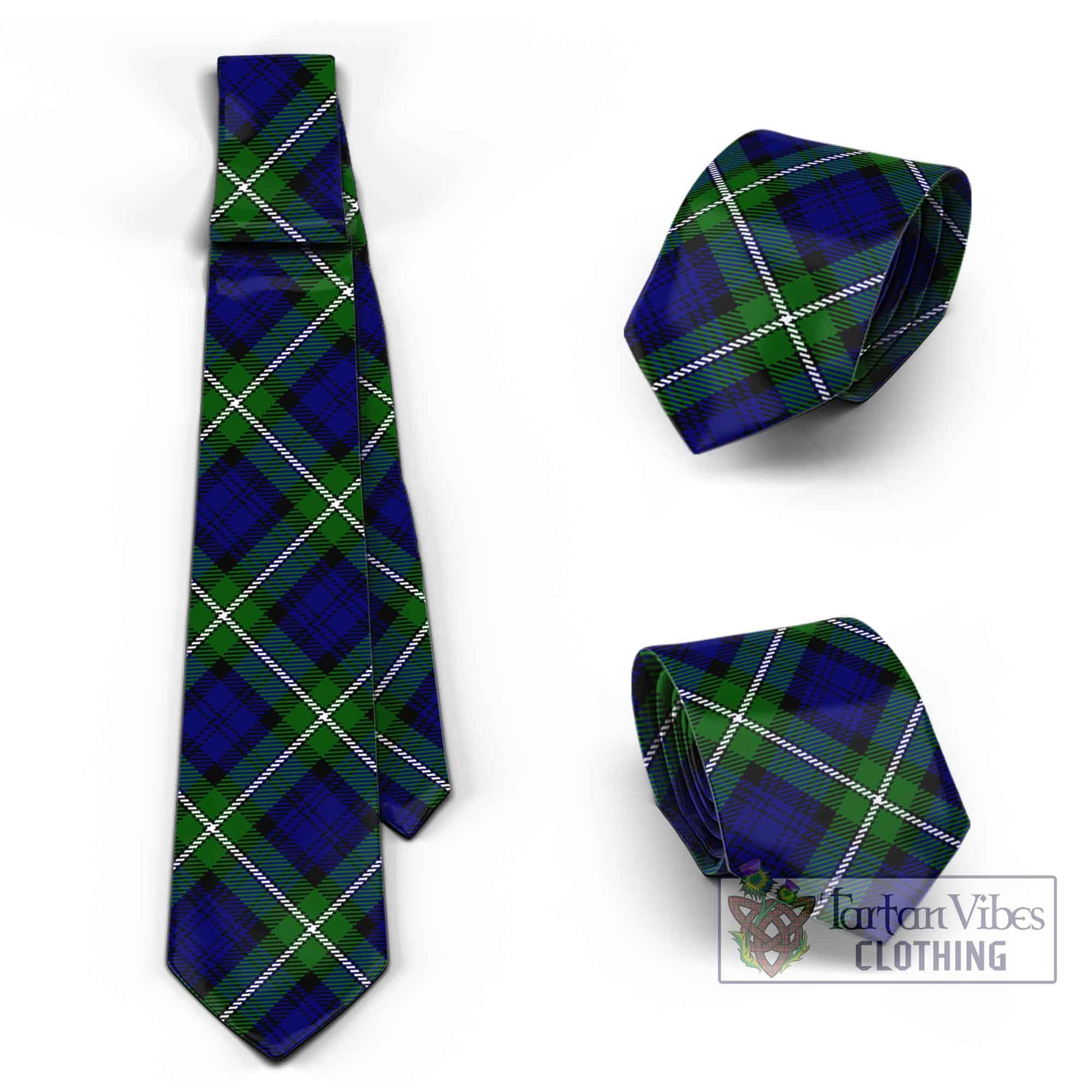 Tartan Vibes Clothing Bannerman Tartan Classic Necktie Cross Style