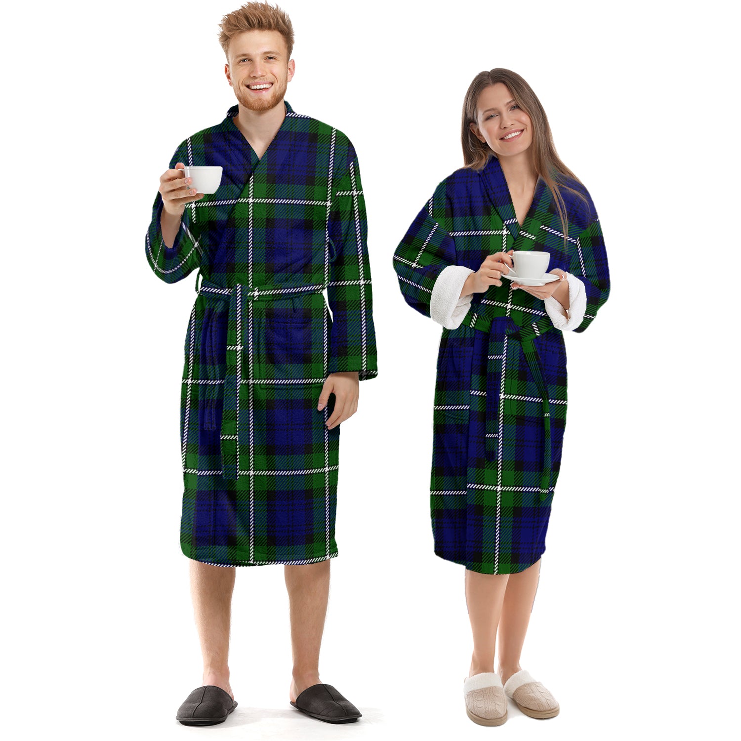 Bannerman Tartan Bathrobe Unisex S - Tartan Vibes Clothing