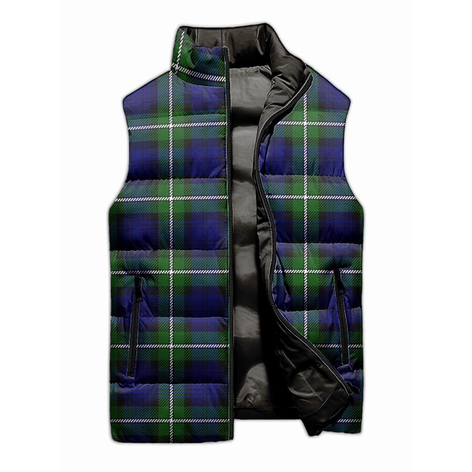 Bannerman Tartan Sleeveless Puffer Jacket - Tartanvibesclothing