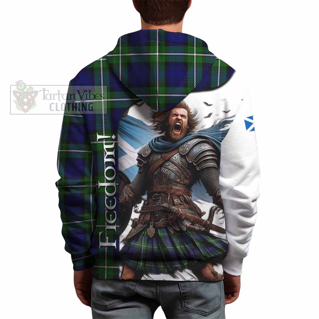 Tartan Vibes Clothing Bannerman Crest Tartan Hoodie Inspired by the Freedom of Scottish Warrior