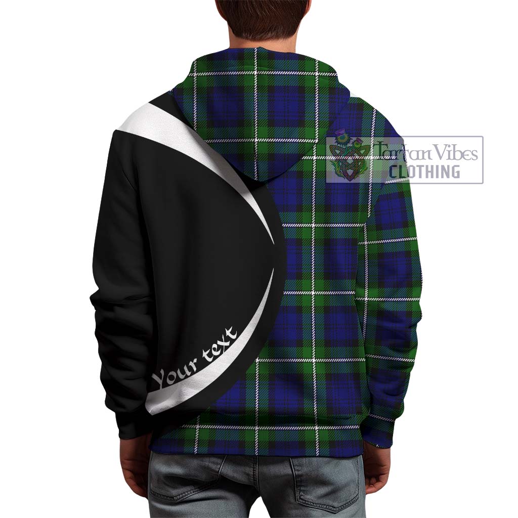 Tartan Vibes Clothing Bannerman Tartan Hoodie with Family Crest Circle Style