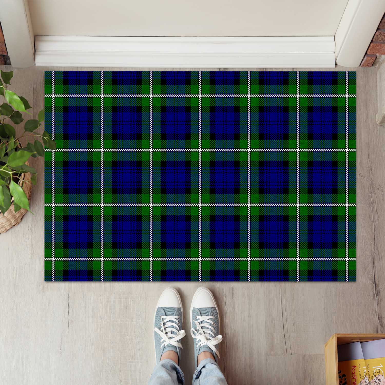 Bannerman Tartan Door Mat - Tartanvibesclothing