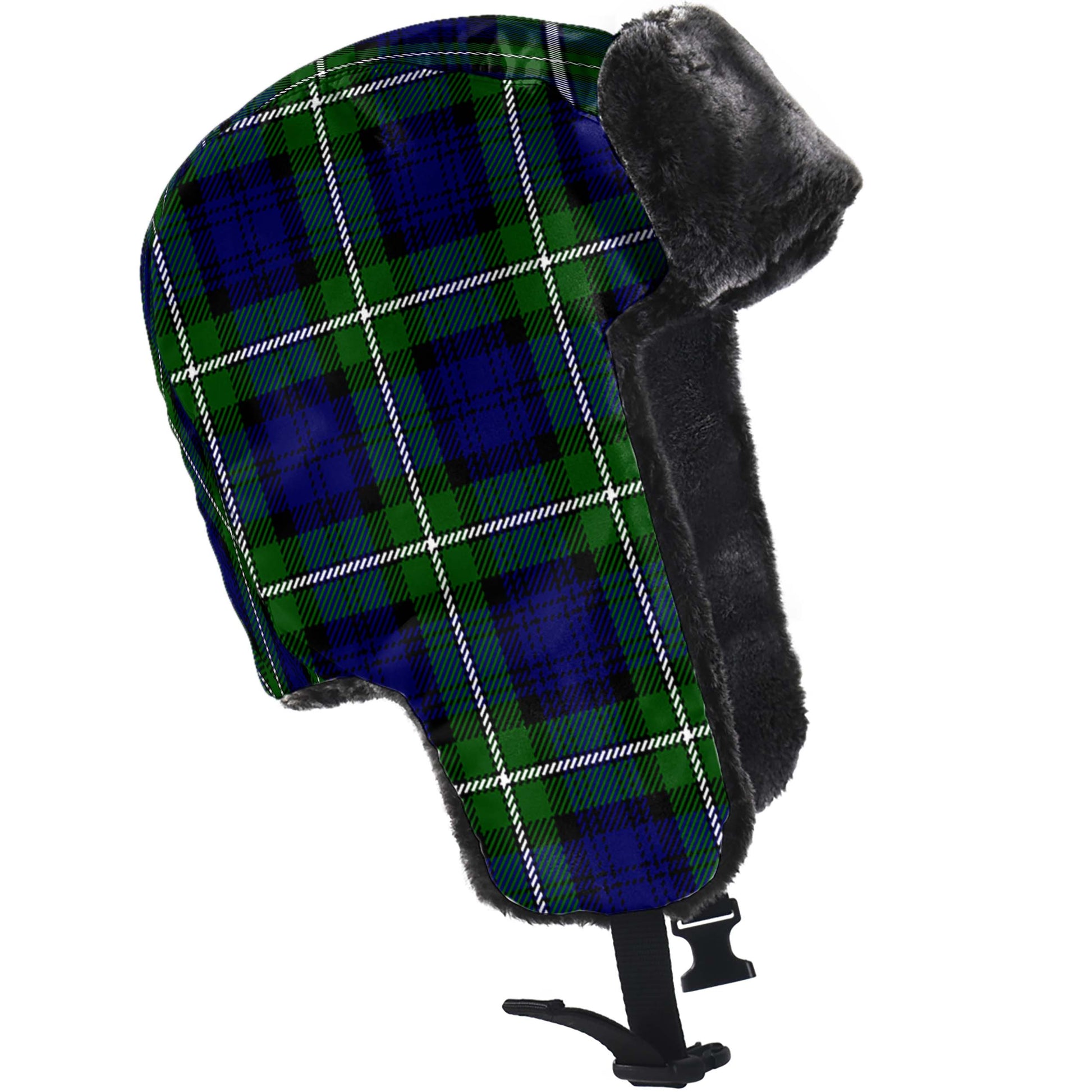 Bannerman Tartan Winter Trapper Hat - Tartanvibesclothing